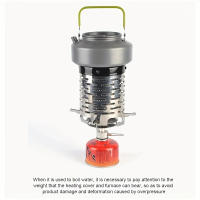 Mini Estufa De Gas Para Acampar Resistente Al Desgaste Portátil Calentador De Acero Cubierta De Calentamiento Equipo De Camping - details 7