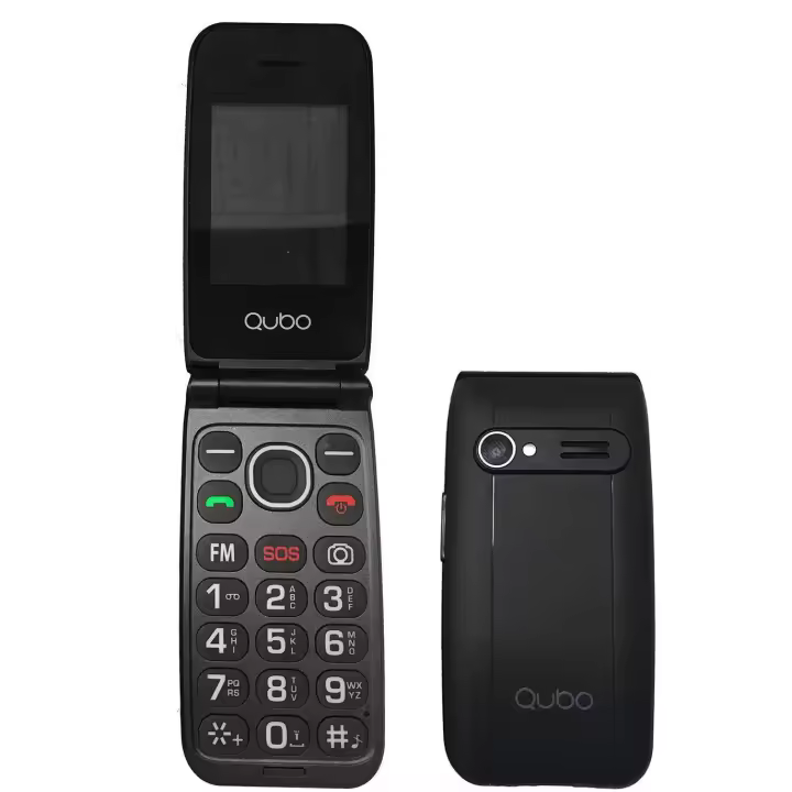 Teléfono Qubo Neo NW Negro 2,4 - 1