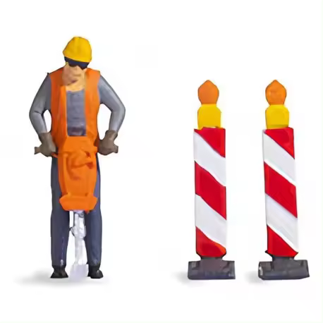 Obras en la carretera. - 1