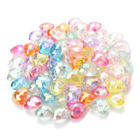 iYOE 20pcs Corazones Grandes Brillantes De Cristal Acrílico Cuentas Sueltas AB Para La Fabricación De Joyas Collar Pendiente Pulsera - details 5