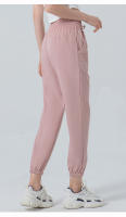 Pantalón Deportivo Mujer High Belt, Seco rápido, Suelto with bolsitos y Puño - details 4
