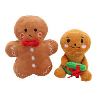 Muñeco De Galleta De Navidad De Peluche Suave Juguete De Almohada Cómoda Decoración Para El Hogar Regalo Para Niños - details 6