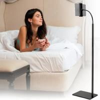 MEJORADA Soporte de Suelo Ajustable para Tablet y Móvil 135cm – Base Metálica Antideslizante, Brazo Flexible 360°, Compatible con iPad y Smartphone - details 1