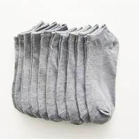 Calcetines De Verano Para Hombres Negros Blancos Grises Delgados Bajo La Piel Absorbentes De Sudor Y Alientos De Algodón - details 4