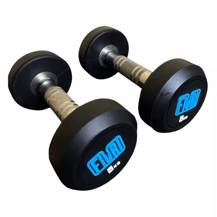 Par de Mancuernas Redondas 2,5 - 30 KG FIURI  Para entrenamiento de musculación y fuerza  Pesa para Gimnasio, ejercicio en casa - 1