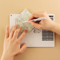 Cortadora De Papel Para DIY Scrapbooking Y Hacer Tarjetas Herramienta De Marcado Y Corte De Hojas 2025 Tablero De Marcado De Papel - details 11