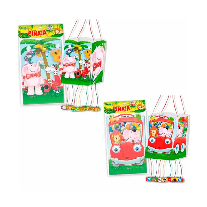 Piñata para cumpleaños y fiestas infantiles. Un complemento imprescindible en todas las celebraciones con niños y niñas. Perfecto para rellenar de golosinas y juguetes para regalar a los invitados infantiles a cualquier evento. - 1
