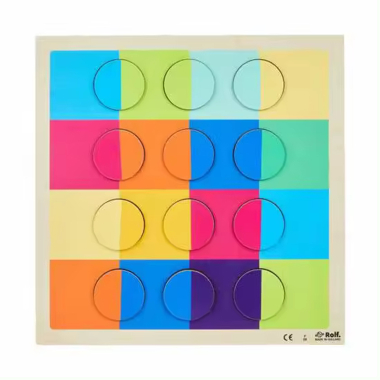 Puzzle Circulos Arcoiris - 1