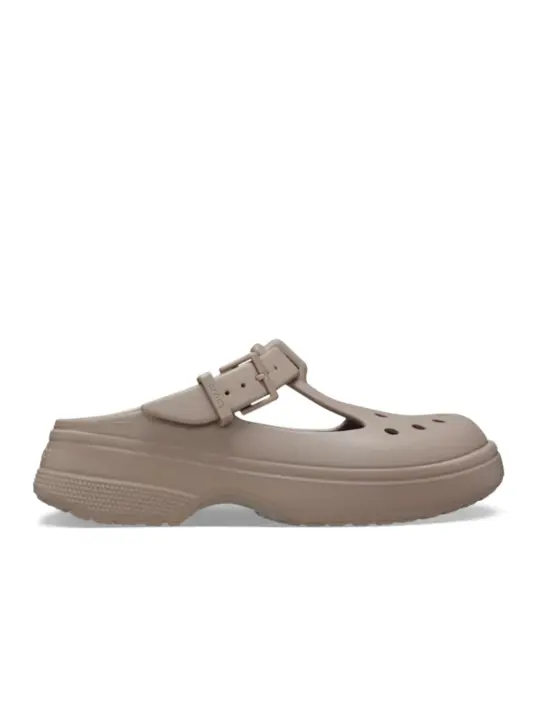 Chancla Crocs W Classic Mary Jane 214 Taupe - 1