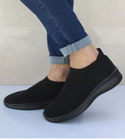 Zapatos Planos Para Mujer En Blanco Zapatos De Encaje Ligero Para Verano Y Otoño Casual Comodidad Sin Cordones Talla Real - details 7