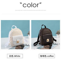 Nueva Mochila Para Mujer Moda Casual Con Estampado Cierre De Puntera Pequeña Mochila De Libros Material PU Con Lining De Poliéster - details 7