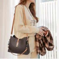 Bolso De Hombro Mujer Yogodlns Moda PU Cuero Bolsa Designer Flap Satchel Bolsa Cruzada Versátil Estilo Vintage Tapa Cierre - details 1