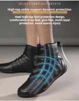 Zapatos De Lucha Profesional Para Hombres Y Mujeres Antideslizantes Y Transpirables Con Suela De Goma Resistente Al Desgaste Para Gimnasio Y Entrenamiento De Boxeo - details 5