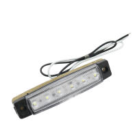 Luz De Marca Lateral LED Impermeable Para Camiones Autobuses Y Remolques 12V 24V Indicador De Caucho Luz De Parada Para Dodge - details 4