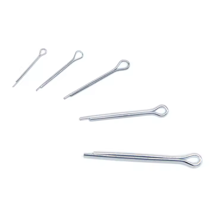 175Pcs Tornillos De Split Platinados De Zinc Tamaños Variados Caja Dura De Acero Fuerte Y Resistente Para Metalworking - 1