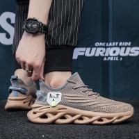 Zapatillas Deportivas YRZL Para Hombre Negras Transpirables Malla Antideslizantes Absorben Choques Casual Running Zapatos De Verano - details 10