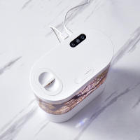 Acuario De Escritorio Mini Con Bomba De Agua LED Y Filtro Integrado Pequeño Tanque De Goldfish Auto-circulación - details 6