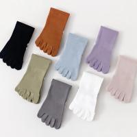 5 Pares De Calcetines Antideslizantes Para Mujer Deportivos De Yoga Y Pilates Para Otoño Y Primavera Calcetines De Dedos - details 3