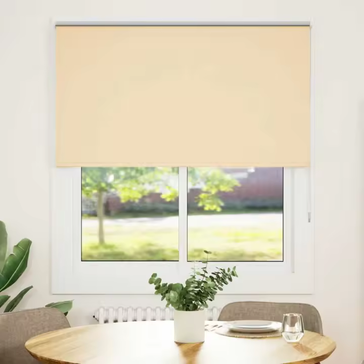 Estor Enrollable Opaco Beige 120x175 cm Tela Ancho 116,6 cm - 1