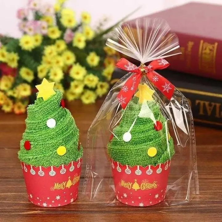 Toalla De Mano Navideña Roja Con Santa Claus 1/3pcs Regalo De Año Nuevo Suave Para Lavar La Cara Y Las Manos Uso Doméstico En Baño - 1