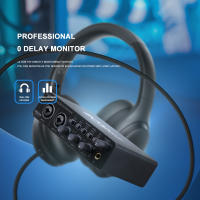 BOMGE U202 Interface De Audio USB Con Preamplificador De Micrófono Puertos XLR/TSR/TS 48V Resolución 32-Bit/192kHz Para Grabación Y Streaming En Computadora - details 3