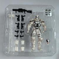 Figura De Acción Agent Venom Revoltech En Blanco Nueva Colección De Juguetes Modelo Móvil De Articulaciones Para Regalo De Cumpleaños - details 3