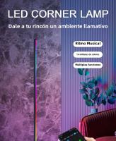 Lámpara De Piso RGB LED 140cm Para Ambiente Moderno Iluminación Decorativa Dimmable Para Dormitorio Material De Aluminio Certificación VDE UL SAA RoHS - details 0