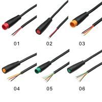 Conector De Cable Impermeable 9mm Base Para Ebike Bafang Display Accesorios De Vehículo Eléctrico Conector De 2 3 4 5 6 Pin - details 1