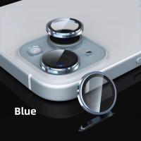 Protector De Lente Completo Para iPhone 15 14 13 12 16 pro Max Vidrio De Protección Con Anillo Para Lente Compatible Con iPhone 14 15 plus - details 8