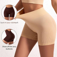 Shorts Deportivos Sin Costuras De Cintura Alta Para Mujer Fitness Running Ciclismo Yoga Levantamiento De Glúteos Ropa Deportiva - details 8