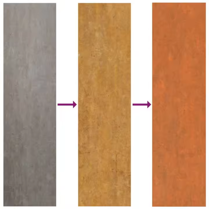 vidaXL Arriate oxidado de acero corten 160x40x45 cm - 1