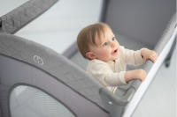 Olmitos - Cuna colecho de Viaje, Parque Infantil y Cuna clásica 3 en 1 - Plegable 2 Alturas con Buena circulación de Aire – Entrada Lateral y Ruedas con Freno - Incluye Bolsa Viaje - details 3