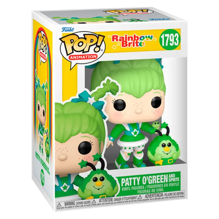 Figura Pop La Tierra Del Arcoiris Patty O'Green And Spri-Figura de Vinilo Coleccionable - Idea de Regalo- Mercancia Oficial - Juguetes para Niños y Adultos - Movies Fans - Muñeco para Coleccionistas y Exposición - 1