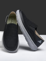Zapatillas De Primavera Para Hombre Transpirables Casuales Ligeros Con Cordones Mocasines Elásticos Para Exterior Caminar - details 8