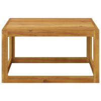 vidaXL Mesa de centro de madera maciza de acacia 68x68x29 cm Conjunto Terraza Muebles Jardín Exterior Juego de Muebles de jardín Mueble Jardín Exterior Muebles de Salon Exterior - details 0