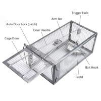 Trampa Automática Para Rattos En Casa Caja De Hierro Para Cazar Ratones Gran Tamaño Adecuada Para Adultos Sin Químicos Peligrosos - details 3