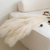 100cm Flores Artificiales De Pampas Boho Decoración Para Hogar Y Fiestas Arreglo Floral Suave De Seda Para Bodas Y Decoración De Mesa - details 1