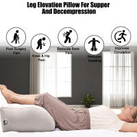 Almohada Inflable Para Piernas Para Viajes Y Camping Almohada De Elevación Para Pies Y Rodillas Portátil Rectangular Poliéster 100% - details 5