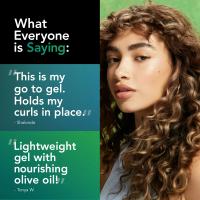 Gel de peinado ECO STAYLE "OLIVE OIL" para todo tipo de cabellos a base de agua y sin Alcohol, con aceite de oliva, zumo de aloe vera y proteina hidrolizada de trigo, sin DEA/TEA, sin Parabenos ni sulfatos, máxima fijación, vegano, envase de 473ml - details 5