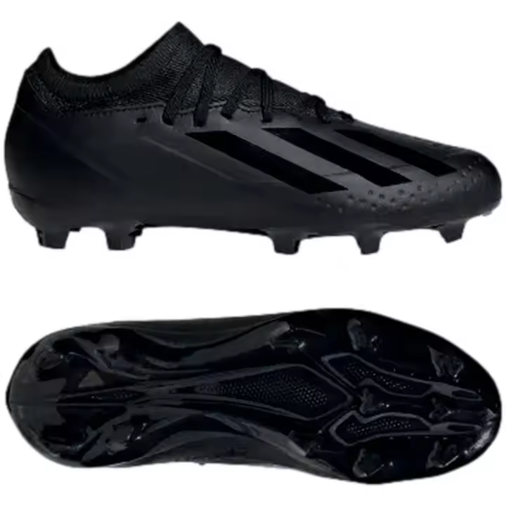 Botas de Futbol Adidas X Crazyfast para niños en color negro - 1