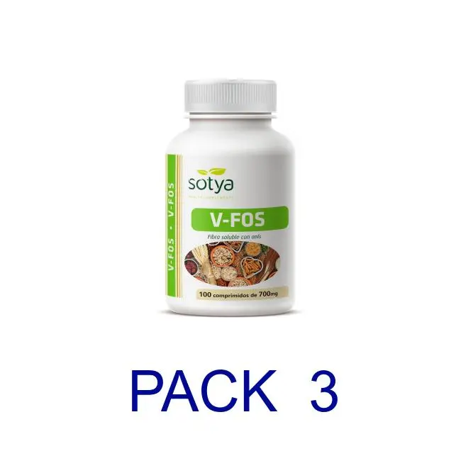 Sotya Pack 3 V-Fos Vientre Plano 600MG Comp 100 - 1