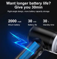 Aspiradora Portátil Para Coche 9000pa Mini Limpiador De Interiores Sin Cable Con Carga Tipo-C 120W Aspiradora Mano Para Automóvil - details 6