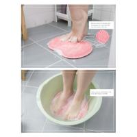 Escobilla De Baño Para Espalda Colgante Con Ventosa De Silicona Masajeador De Showers Exfoliante De Piel Muerta Para Adultos - details 5