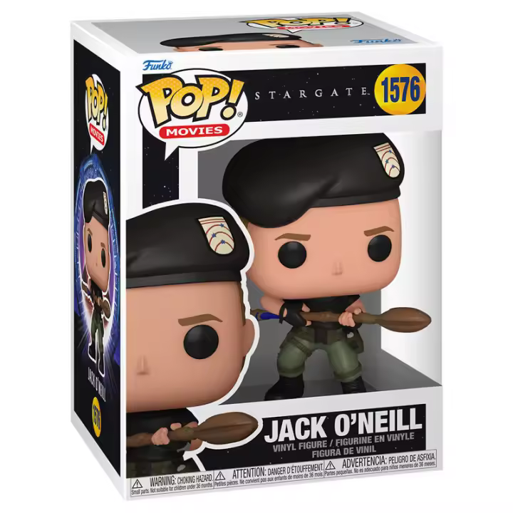 Figura Pop Stargate Jack O Neill-Figura de Vinilo Coleccionable - Idea de Regalo- Mercancia Oficial - Juguetes para Niños y Adultos - Movies Fans - Muñeco para Coleccionistas y Exposición - 1
