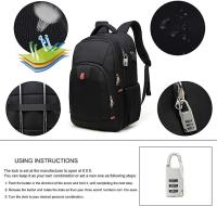 Antirrobo Impermeable para Hombre, 17,3 Pulgadas, Puerto Impermeable, Trabajo, Ordenador, Viajes, Negocios - details 2