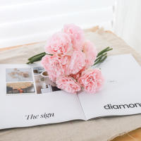 5PCS Flores Artificiales De Pekino Silken Para Decoración De Hogar Y Bodas Bouquet De Otoño Para Sala De Estar Arreglo De Navidad DIY - details 2