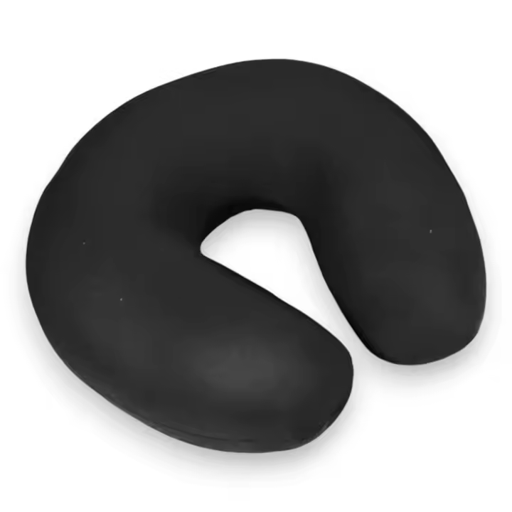 Almohada de Viaje Rellena de Perlas de Poliestireno Dimensiones 30cmx27cm 3 Colores Disponibles Pack de 3 Unidades Tu compañera perfecta para cualquier tipo de viaje -WIAAM,AM3 - 1