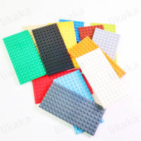 4PCS Bloques De Construcción Plásticos 8x16 Puntos Con Placas De Base Juguetes Compatible Con Ciudad Clásica Para Niños - details 1
