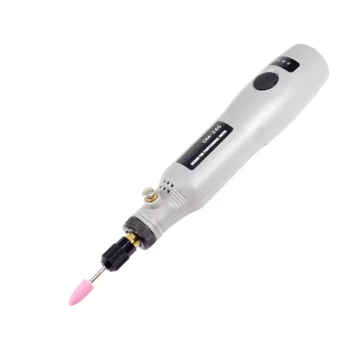 Herramienta rotativa inalámbrica, mini kit multiherramienta rotativa con velocidad variable, para pulir, limpiar y grabar - 1