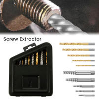 Set De 10 Piezas De Extractores De Tornillos Rotos Con Broca HSS Herramientas De Demolición Doble Final Para Metal Y Madera - details 4